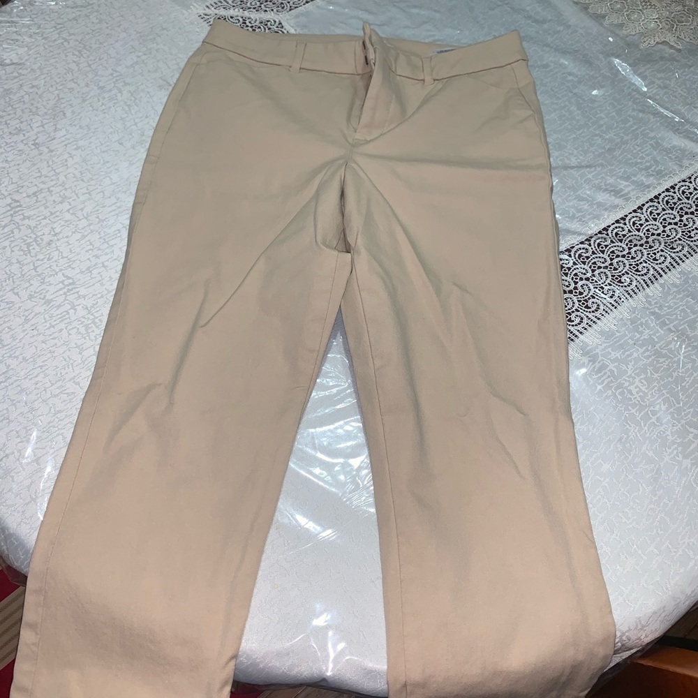 Khaki Old Navy Size 6 Dress Pants